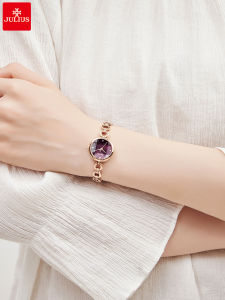 Julius | Đồng Hồ Dây Đeo Pha Lê Nhỏ Gọn Elegance