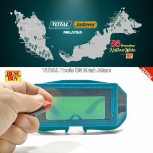 TOTAL Solar Powered Auto Darkening Welding Glasses For TIG MIG MMA Electric Welding -TSP9405
