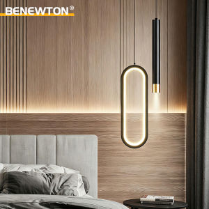 Modern LED Pendant Light Double Head Hanging Lamps Interior Lighting For Bedroom Living Room Dining Table Bedside Kitchen Decora
