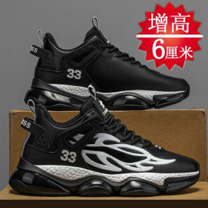 Winter Mens Shoes 2022 New Style Dad Sneakers Sports Casual Running Heightening Mesh Upgraded Breathable Rubber Outsole