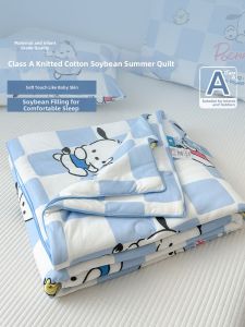 Yuzhaolin | Childrens Washable Cartoon Themed Summer Thin Blanket