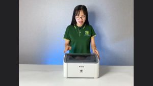 Máy in Canon LBP 2900 Laser đen trắng (In A4 A5 USB Driver) - Nhập Khẩu Mới - Bảo hành 12 Tháng