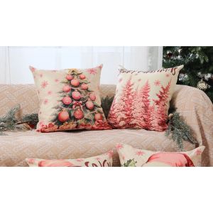2-3 Days Delivery  Christmas Throw Pillow Cover Holiday Couch Pillow Case Bed Pillow Protector for Home Farmhouse Sofa Decorations
