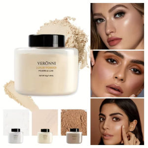 แป้งฝุ่นกล้วย แป้งฝุ่นควบคุมความมัน แป้งฝุ่นเนื้อเซมิแมตต์โปร่งแสง รองพื้นติดทนนานและเบาสบาย