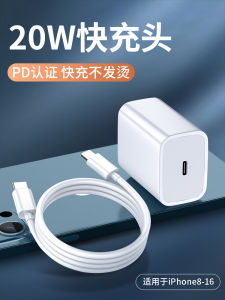 Fast Charging Type-C Charger Head 20W 30W Dual Port Compatible with  And Samsung Phones High Power Efficient Charging Adapter