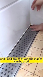 Sekali Pakai Stiker Tutup Floor Drain Bathroom Mesh Stickers-10cmx10m Penutup Lantai Anti Serangga Di Kamar Mandi Dan Dapur