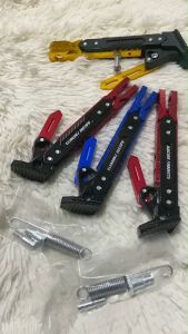 ขาตั้งข้าง กันลื่น ขาตั้งข้างแต่ง ปรับความสูงได้ สำหรับ WAVEทุกรุ่น/Super Cub/MSX/PCX/Demon/Ninja/pcx2018/สแตนยกรถxmax300/ขาตั้งรถมอไซadv150ขาตั้งมอไซค์CNC(0129)