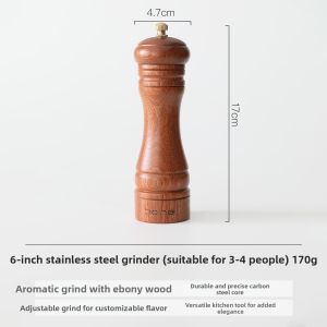 BOLNE | Manual Vintage Wooden Spice Mill