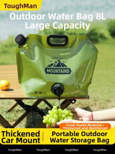 TAFUMAN | Portable Outdoor Water Bag with Tap Foldable Large Capacity