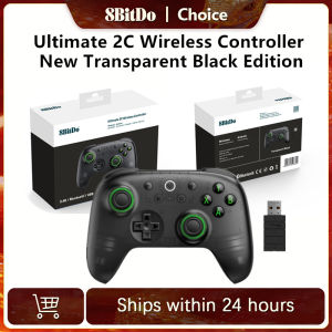 8BitDo | 8BitDo Ultimate 2C Wireless 2.4G Gaming Controller with Hall Effect Joystick for PC Steam Deck Raspberry Pi Android