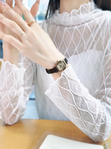 Sunlifex Jam Tangan Wanita Original Retro Tali Kulit Kuarsa Analog Jam Tangan Cewek