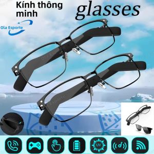 Kính Thông Minh 2 Trong 1 Dành Cho Nam & Nữ Với Bluetooth Chống Tia UV Điều Hướng Bằng Giọng Nói & Điều Khiển Nhạc AI Kính Thông Minh Cho Hoạt Động Ngoài Trời