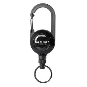 DEYIKEY | Anti-theft High Elasticity Keychain with Magnetic Attraction and Retractable Cord