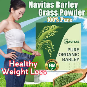 Navitas Barley Grass Powder Original 100% Pure Organic Barley Lose Weight Body Detox Navitas Barley Offical Store Healthy Slimming Drink Natural No Additives Purifying Liver And Lowering Cholesterol 1 BOX Includes 20 Packs