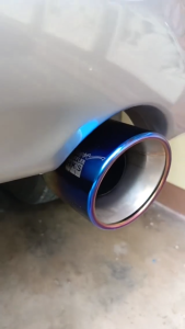 3INCH HKS TITANIUM FOR FORTUNER / HILUX 2005-2025 MUFFLER TIP