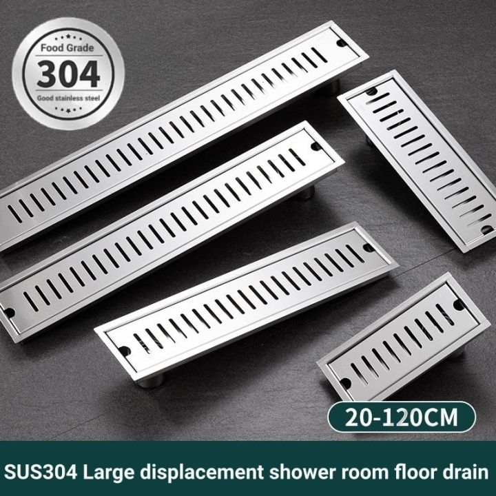 SUS304 Stainless Steel Rectangular Floor Drain Bathroom Thickening ...