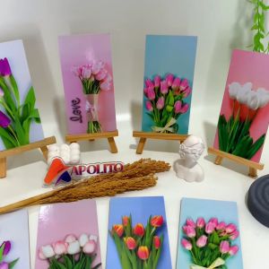 HIASAN DINDING BUNGA AESTHETIC (10X20 CM) PAJANGAN WALL DECOR DEKORASI DINDING KAYU MINIMALIS ESTETIK
