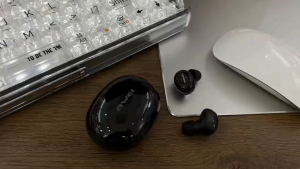 Awei T60 TWS Wireless Bluetooth Sports Earbuds Smart Touch Battery Protection IC Waterproof IPX5 With Built-In Mic RGB Mini HiFi Voice Call Earphones In-Ear Earpiece Touch Control Noise Cancelling Gaming Headset High Quality Local Warranty