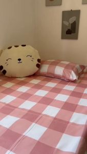 Sprei Seprai Murah Karakter Viral 2024 & Bantal Guling Set Motif Modern Ukuran 120 x 200