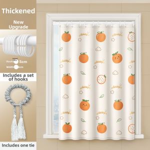WEILAISHI | Privacy Protection Waterproof Bathroom Window Curtain Short