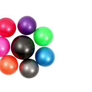 25cm Yoga Ball Exercise Gymnastic Fitness Pilates Ball Balance Exercise Gym Fitness Yoga Ball Indoor Training Yoga Ball Core