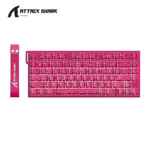 ATTACK SHARK | ATTACK SHARK R82 HE Wired RGB 8KHz Magnetic Keyboard 0.005mm RT Accuracy Support RT Snap Tap DKS MT TGL