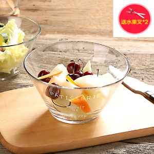 Bát Thủy Tinh Cỡ Lớn Kiểu Nhật Bát Salad Trong SuốT Hoa Quả Bát Tráng Miệng Salad Thủy Tinh Bát Ăn Sáng Bát Mì Bát Gia Vị