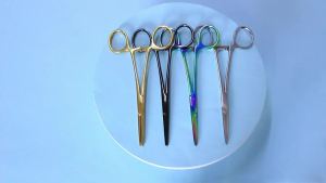 12.5cm Fishing lure pliers Stainless steel Unscrew Tight Ball Pliers Piercing Jewelry Tool Pliers Piercing Forceps 