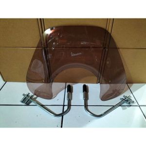 Kaca depan vespa modern Primavera LX Gts.Aksesoris Winshield vespa modern