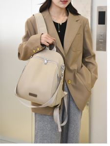 Backpack Womens 2024 New Arrival Travel Backpack Large Capacity Multi-Functional Oxford Cloth Fashion Lightweight Shoulder Bag Casual