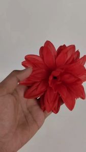 Kuntum Kepala Bunga Krisan Jumbo PCS SATUAN ARTIFICIAL /Dekorasi/Artificial/artifisial/rose/grosir/import/putih/hiasan/palsu/Plastik