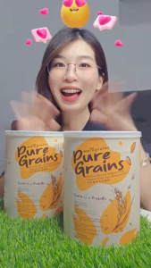 PureGrains Multigrains Crunchy 800g with Inulin /DHA / 18 Grains / Natural Stevia / Halal