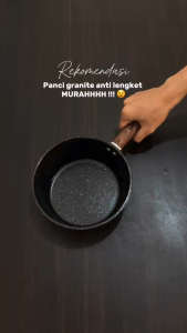 Panci Susu Sup Panci Masak Sup Saucepan Marble Granite Anti Lengket Panci Serbaguna Sauce Pan KTCmart OBLEROME