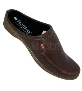 Sepatu Selop Putih Pria Terbaru  - Bahan Premium - Adika Store 1