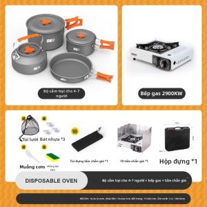 TanXianZhe | Bộ Dụng Cụ Nấu Ăn Du Lịch Đa Năng