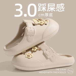 Dép Đế Dày Đế Lỗ Đế EVA Chống Trượt Cho Nữ Đi Làm Văn Phòng Đi Biển Mùa Hè Dép Xăng Đan Đế EVA Thoải Mái Thoáng Khí