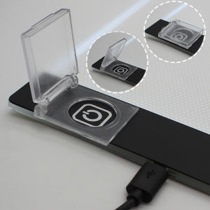 Childproof Computer Main Switch Cover Washer Anti-Meow Shutdown Button Protector Cap Prevents Misoperation for Electronic Devices