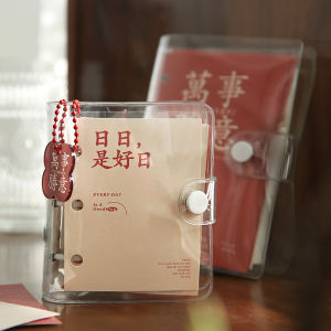 Cute Portable Mini Notebook Loose Leaf Pocket Planner High Aesthetic Value Ideal for Students And Artistic Individuals