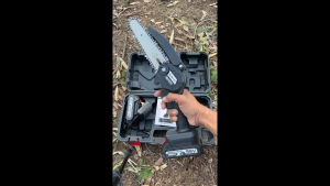 เลื่อยไฟฟ้า เลื่อยไฟฟ้าแบต 6 นิ้ว เลื่อยโซ่ไฟฟ้า กำลังตัดสูง เลื่อยยนต์ 48VCordless ChainSaw เครื่องตัดไม้ไร้สาย เครื่องมือช่างไม้ เลื่อยไฟฟ้ามือ