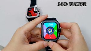 2023 ใหม่อัพเกรด PGDWatch 1.99 หน้าจอ Android 8.1 Quad core 4G Net Dual Chip สมาร์ทวอทช์ GPS WiFi กล้องคู่ 8MP Men Smartwatch