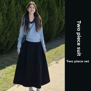 YUEZHONGWEI | Korean Early Spring Style Coord Set