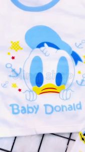 Blinqshop Baju Tidur Anak Untuk 1-10Tahun Bahan Kaos /Piyama Anak Perempuan/Piyama Anak Laki Laki/Set Anak Perempuan/Setelan Anak Laki Laki / Stelan Anak Perempuan/Baju Tidur Anak Perempuan Motif 315 d0nald