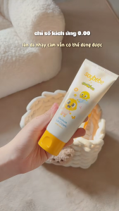 Kem Chống Nắng Cấp Ẩm Cho Bé Soybebe Sun Cream 80g - SP Thuần Chay được YÊU THÍCH tại Hàn Quốc