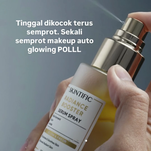 Skintific Radiance Booster First Serum Spray 100ml - Instant Glowing Makeup Base & Primer - Virgo Shoop