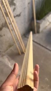 MOULDING KAYU SATU SET UKURAN DINDING TINGGI 3 METER X LEBAR 5 METER (LANGSUNG PASANG)