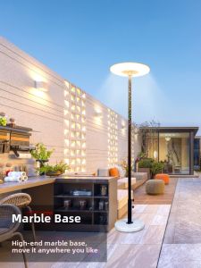 MOYE | Solar Powered High-end Marble Base Smart Outdoor Lighting