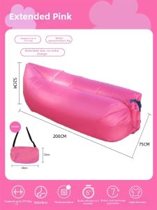 TAFUMAN | Portable Inflatable Couch Outdoor Camping Bed