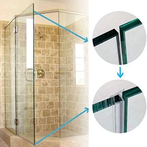 6/8/10/12mm Shower Screen Seal Strip PVC Frameless Glass Door Bottom Weather Stripping Seal Sweep Glue-free Bathroom Hardware