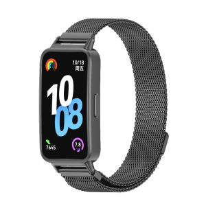 mijobs | Metal Strap For Huawei Band 11 Watchband for Huawei Band 10 9 8 Wristband for Huawei Smart Band 9 Stainless Steel Milanese