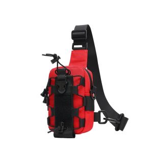 Tactical Fishing Sling Backpack Hunting Cup Storage Chest Bag Outdoor Hiking Clingbing Pouch Men Lightweight Utility Fanny Pack